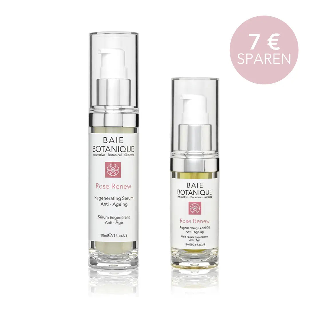 Hydratisieren + Strahlen-Duo Bundle BaieBotanique 30ml Serum + 15ml Gesichtsöl