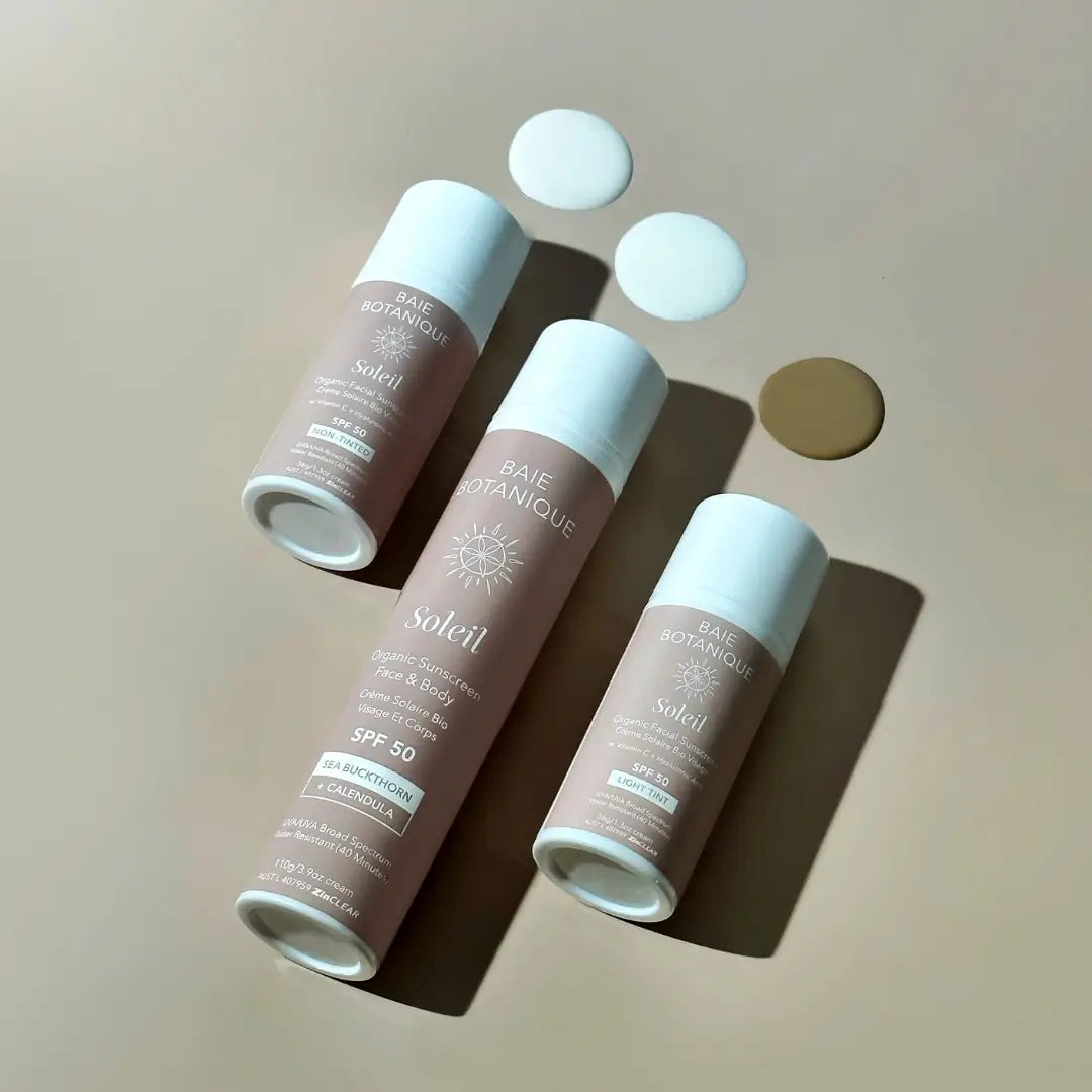 Sonnenschutz Basis Bundel Sunscreen Baie Botanique EU | Organic and Vegan Skincare