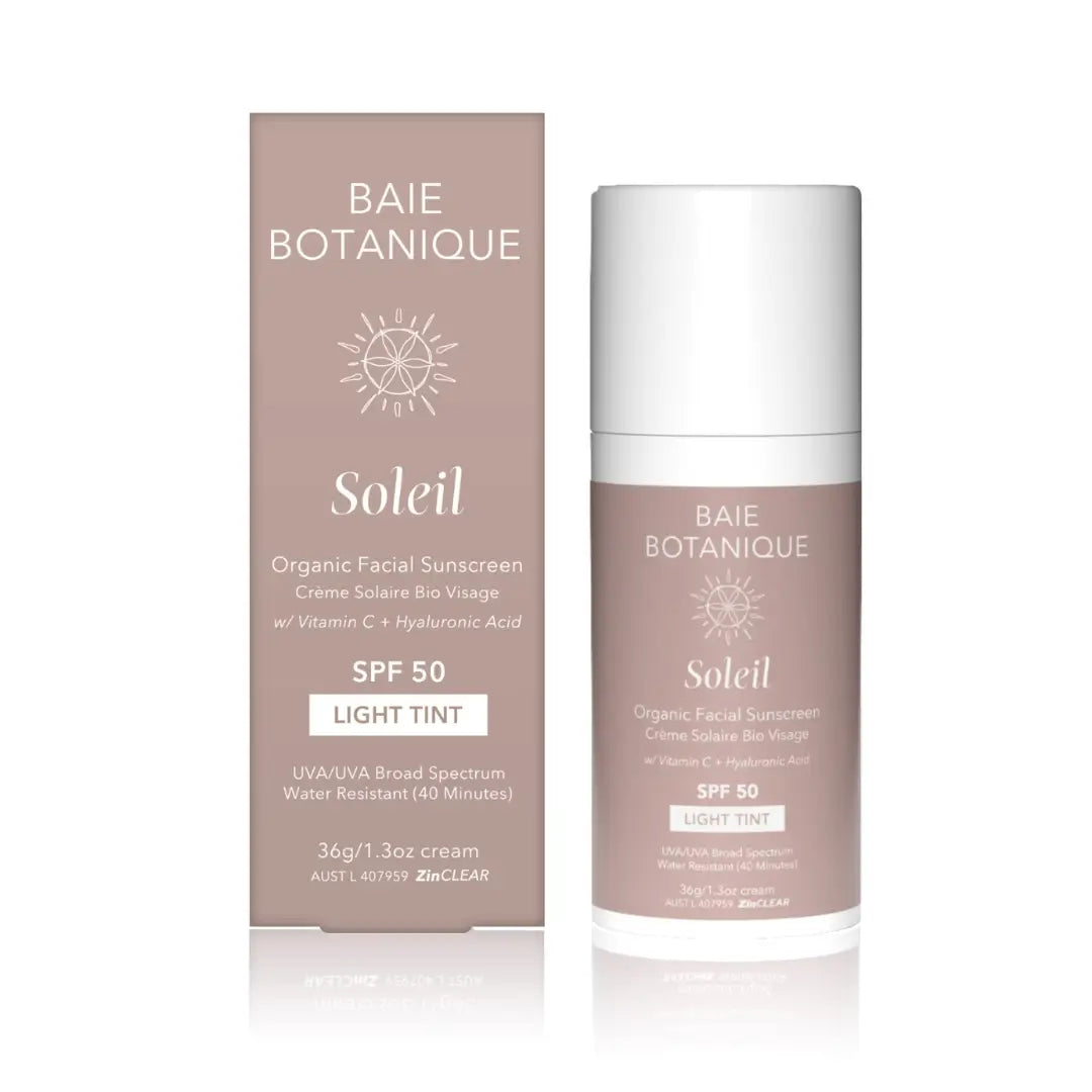 Baie Soleil Gesichts-Sonnenschutz Sunscreen Baie Botanique EU | Organic and Vegan Skincare 