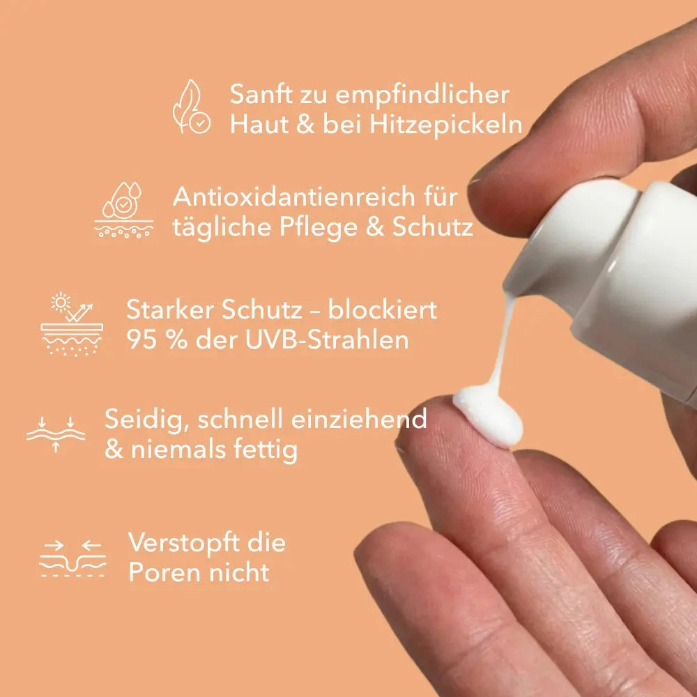 Vitamin C Bio-Mineral-Sonnenschutz SPF 30 für Gesicht und Körper Sunscreen Baie Botanique EU | Organic and Vegan Skincare 