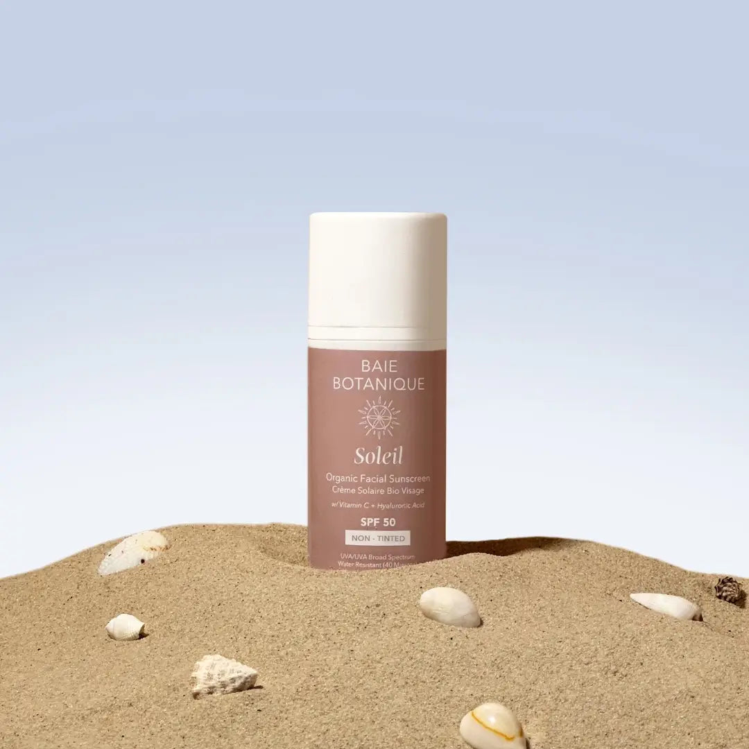 Baie Soleil Gesichts-Sonnenschutz Sunscreen Baie Botanique EU | Organic and Vegan Skincare 