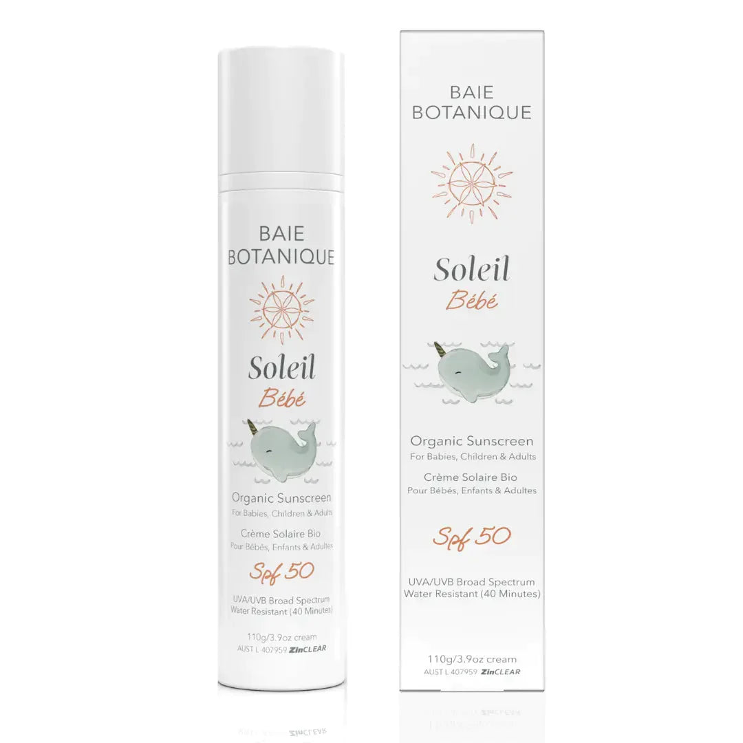 Baie Botanique Soleil Baby-Sonnenschutz Sunscreen Baie Botanique EU | Organic and Vegan Skincare 110g 