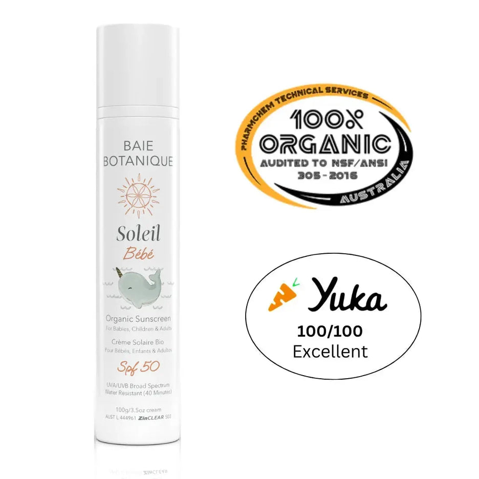 Familien-Sonnenpflegepaket Sunscreen Baie Botanique EU | Organic and Vegan Skincare 