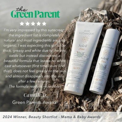 Baie Botanique Soleil Baby-Sonnenschutz Sunscreen Baie Botanique EU | Organic and Vegan Skincare 