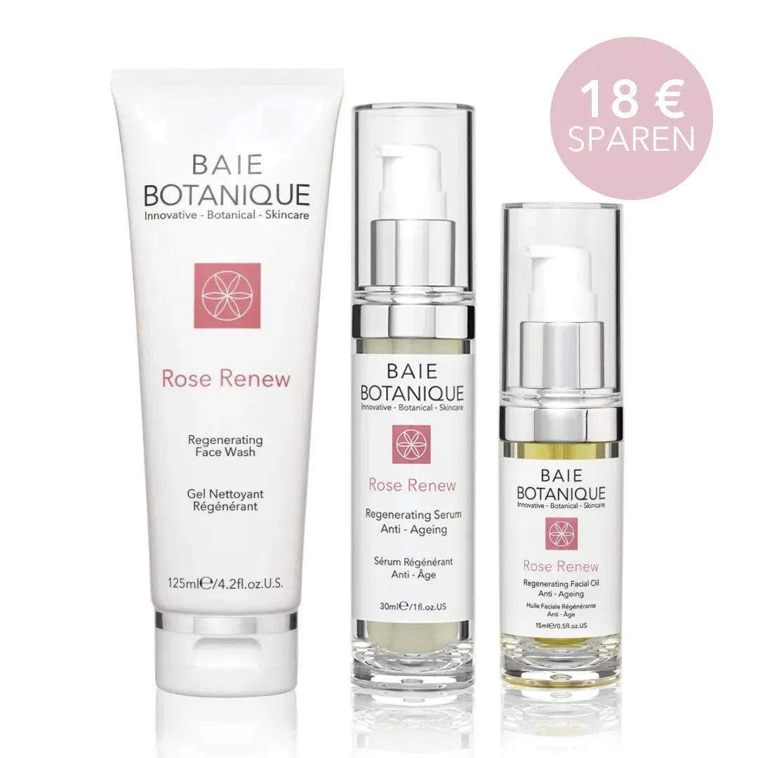 Reinigen, Hydratisieren und Strahlen Bundle BaieBotanique 