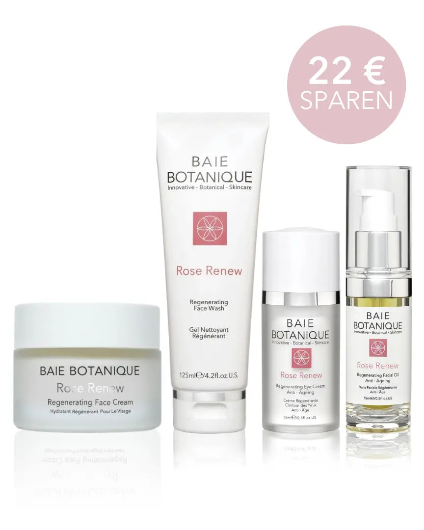 Reinigen, Hydratisieren, Regenerieren + Strahlen Bundle BaieBotanique 