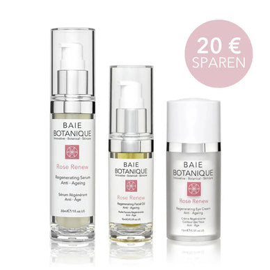 Straffen + Hydratisieren, Regenerieren + Strahlen Bundle BaieBotanique 