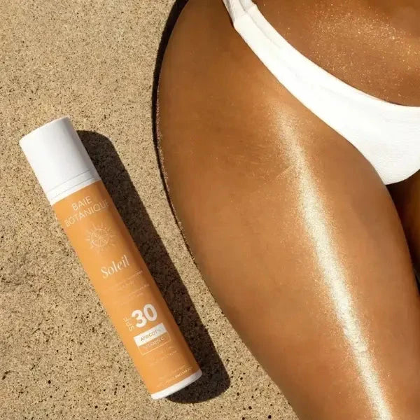 Vitamin C Bio-Mineral-Sonnenschutz SPF 30 für Gesicht und Körper Sunscreen Baie Botanique EU | Organic and Vegan Skincare 