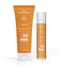 Vitamin C Bio-Mineral-Sonnenschutz SPF 30 für Gesicht und Körper Sunscreen Baie Botanique EU | Organic and Vegan Skincare 