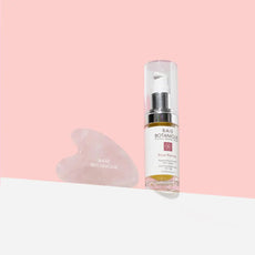 Rosenquarz Gua Sha Tools Baie Botanique EU | Organic and Vegan Skincare 