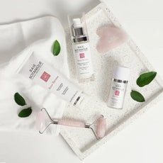 Rosenquarz Gua Sha Tools Baie Botanique EU | Organic and Vegan Skincare 