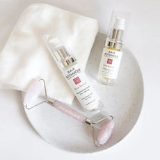 Rosenquarz Dual-Action Gesichtsroller Accessories Baie Botanique EU | Organic and Vegan Skincare 