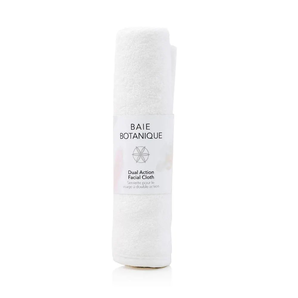 Dual-Action Gesichtsreinigungstuch Facial Cloth Baie Botanique EU | Organic and Vegan Skincare Dual-Action Gesichtsreinigungstuch x1 