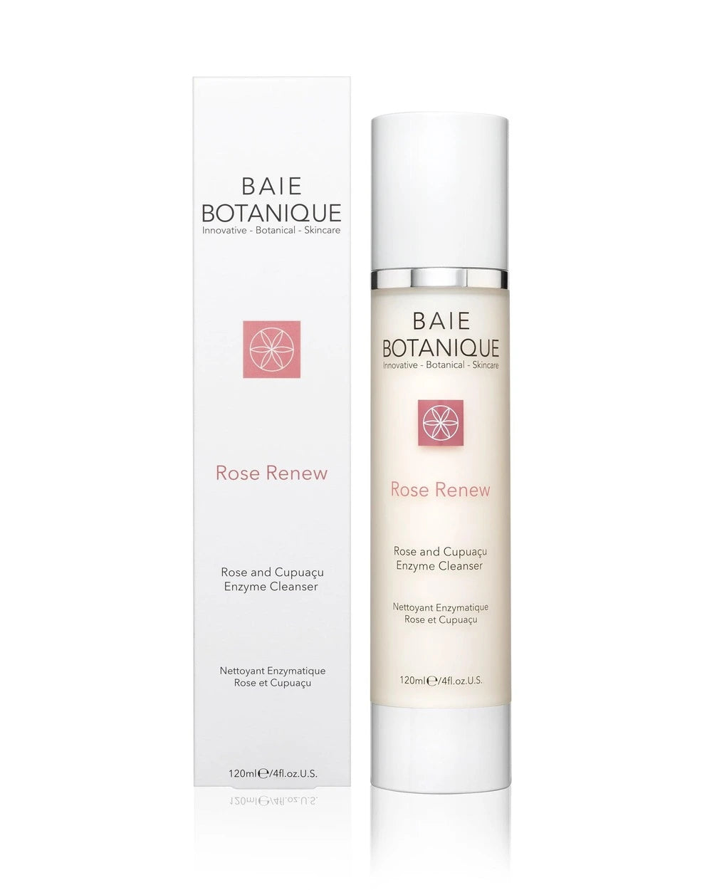 Rose & Cupuaçu Enzyme-Gesichtsreiniger Cleanser BaieBotanique 