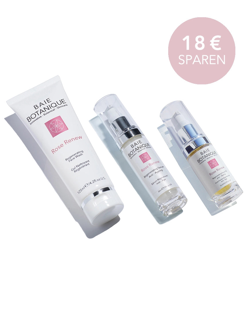 Reinigen, Hydratisieren und Strahlen Bundle BaieBotanique 